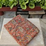 Kalamkari - Maroon & Yellow