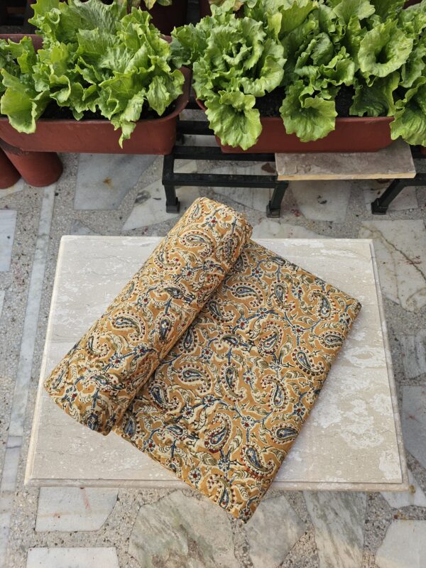 Kalamkari - Mustard