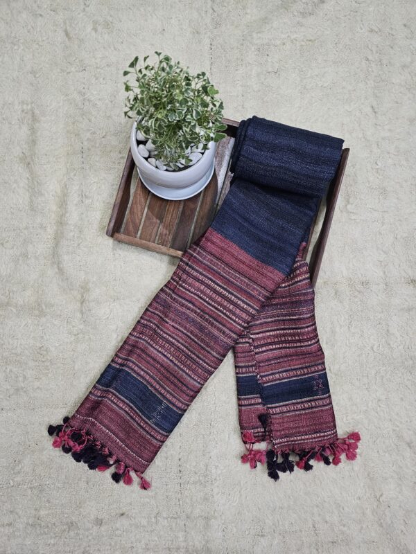 Stole - Blue & Pink