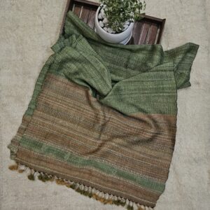 Stole - Green & Brown