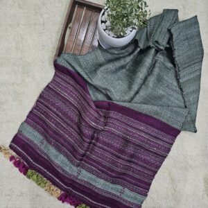 Stole - Green & Purple