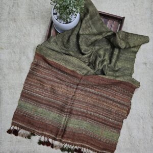 Stole - Green & Brown